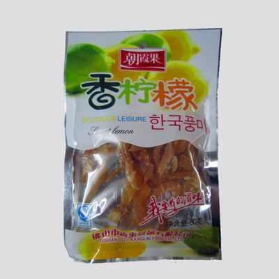 80g朝霞果香柠檬 美味零食 - 80g朝霞果香柠檬 美味零食厂家 - 80g朝霞果香柠檬 美味零食价格 - 清远市新盈丰食品贸易 - 